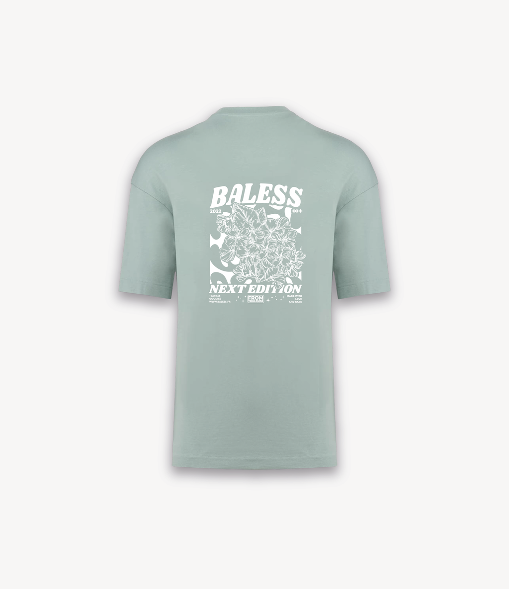 T-shirt oversize Flowers édition