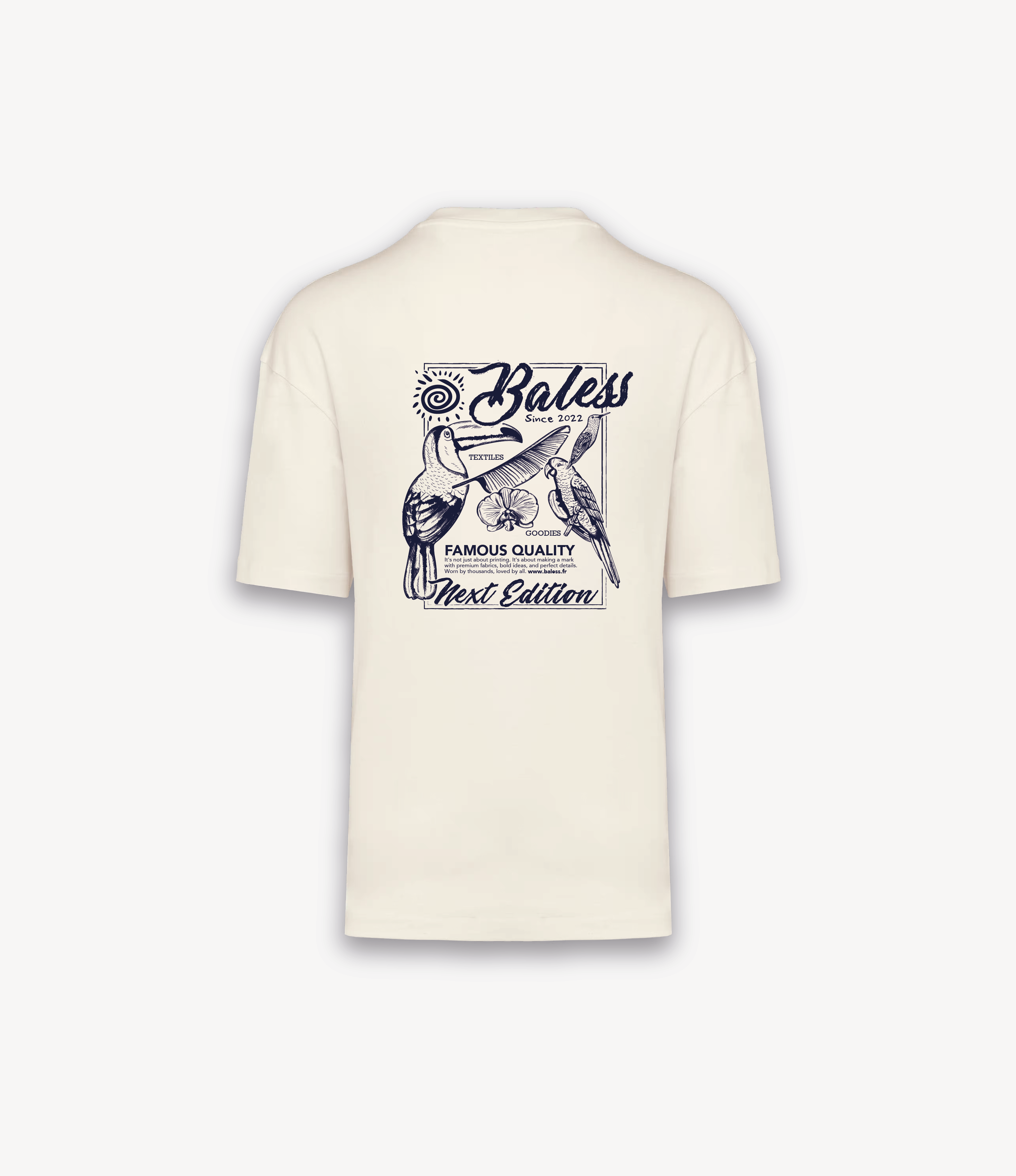 T-shirt oversize Birds édition