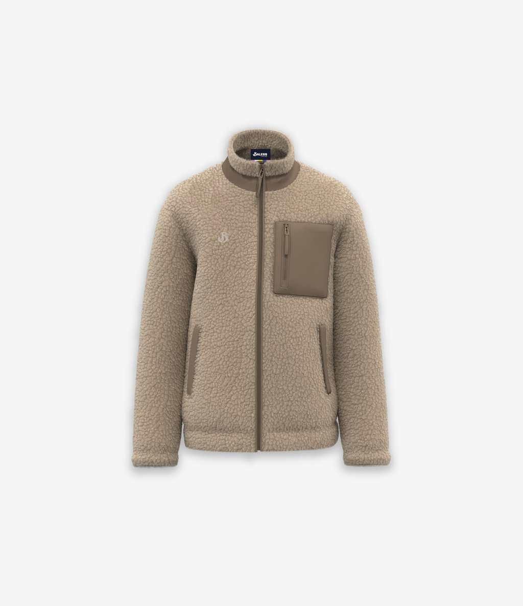 Veste en sherpa unisexe