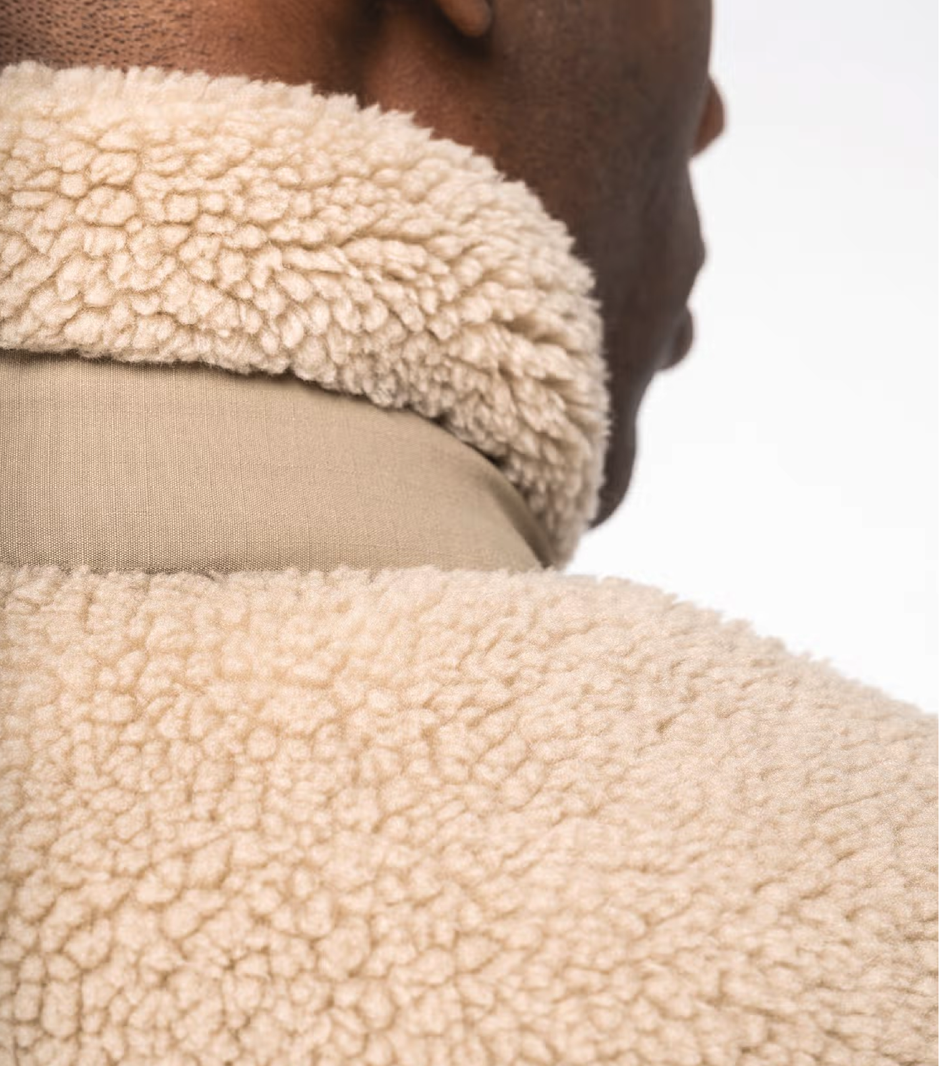 Veste en sherpa unisexe