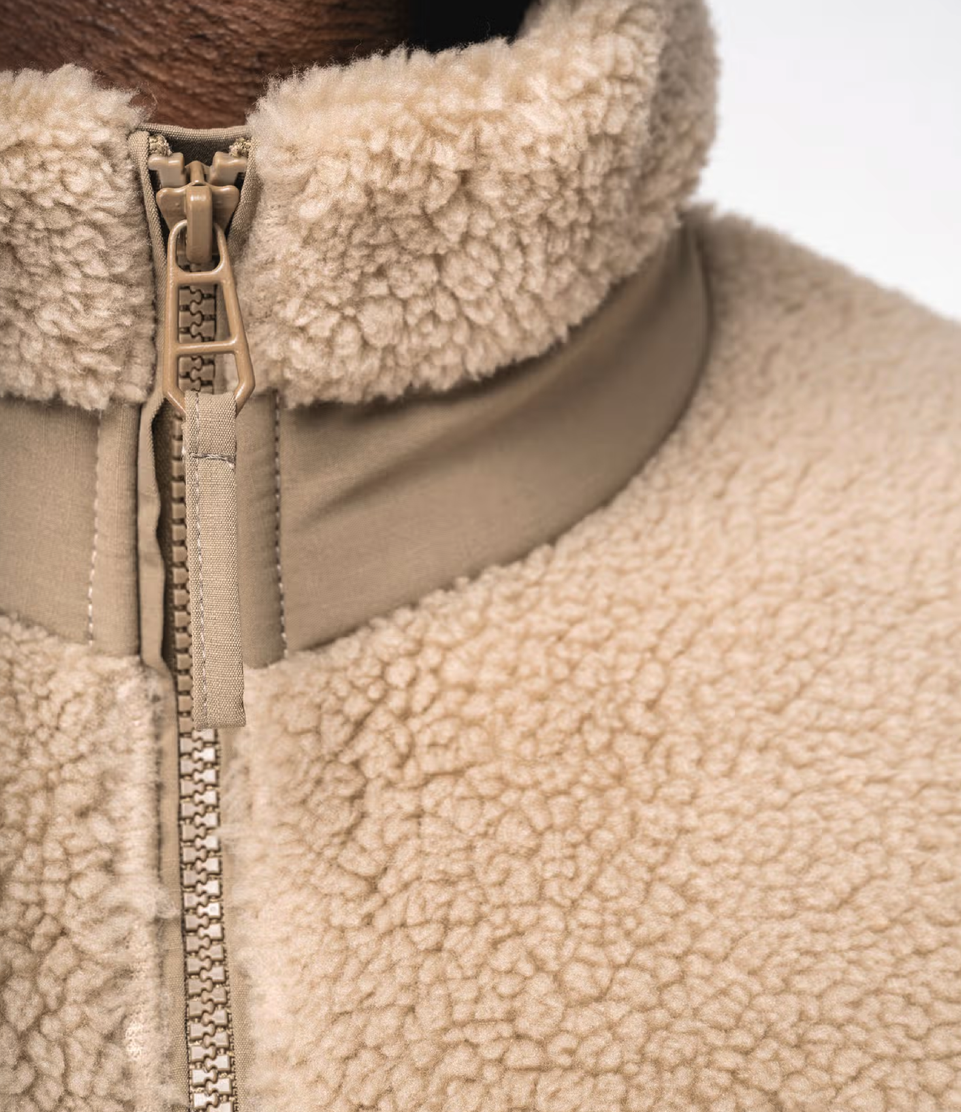Veste en sherpa unisexe