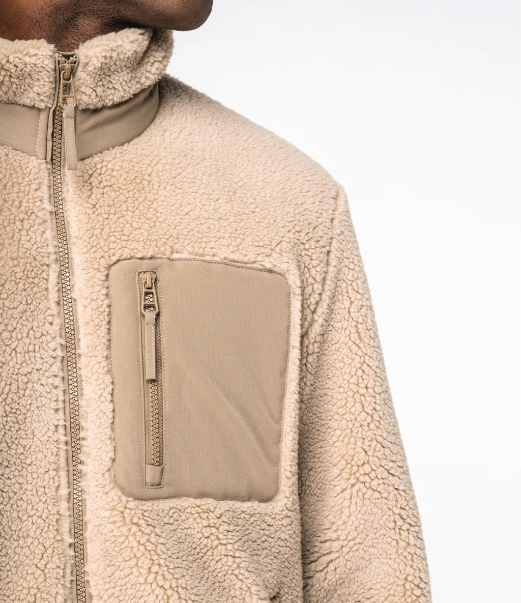 Veste en sherpa unisexe