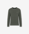 Pull écoresponsable à grosses mailles homme