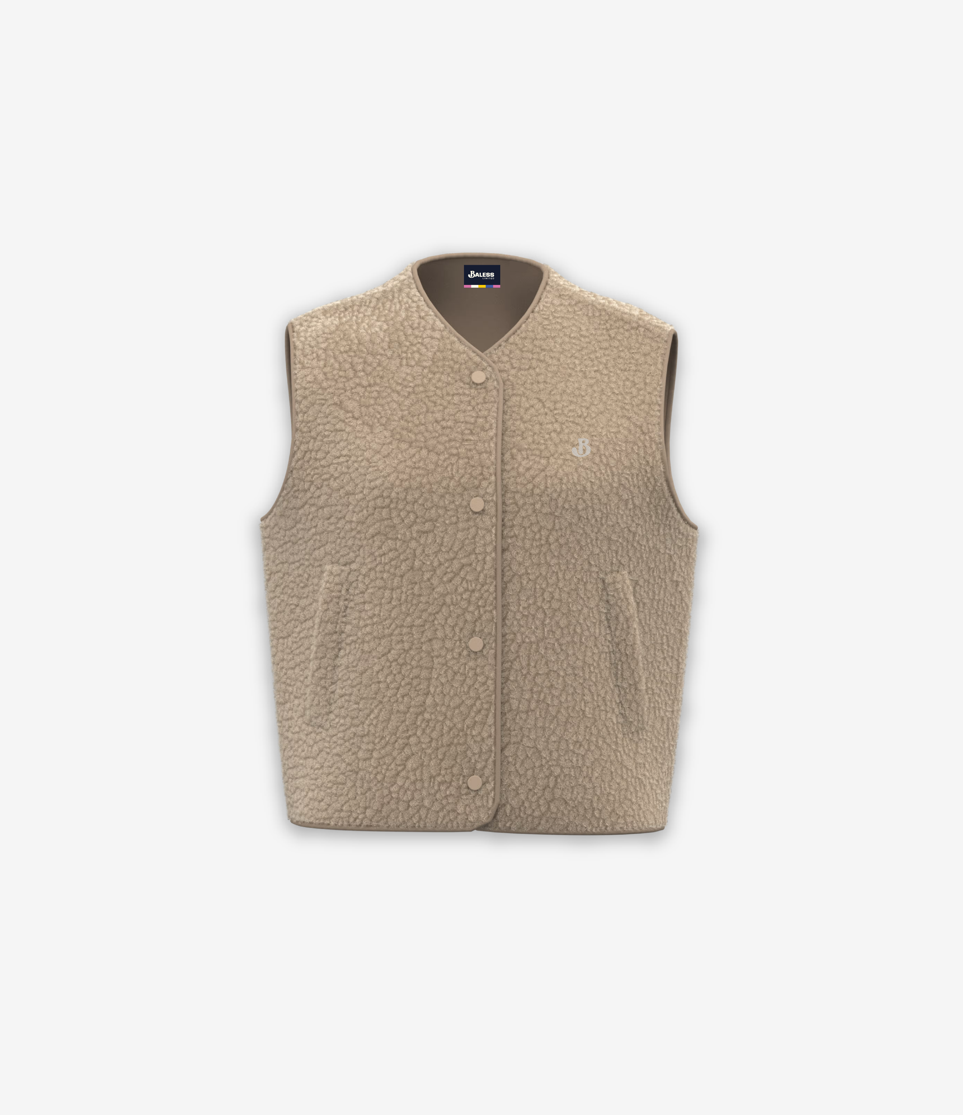 Veste sans manche personnalisée Natural