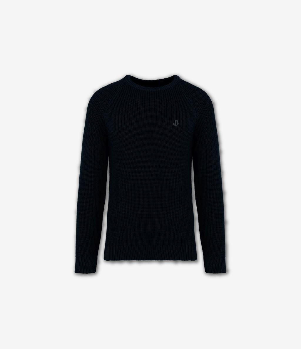 Pull écoresponsable à grosses mailles homme