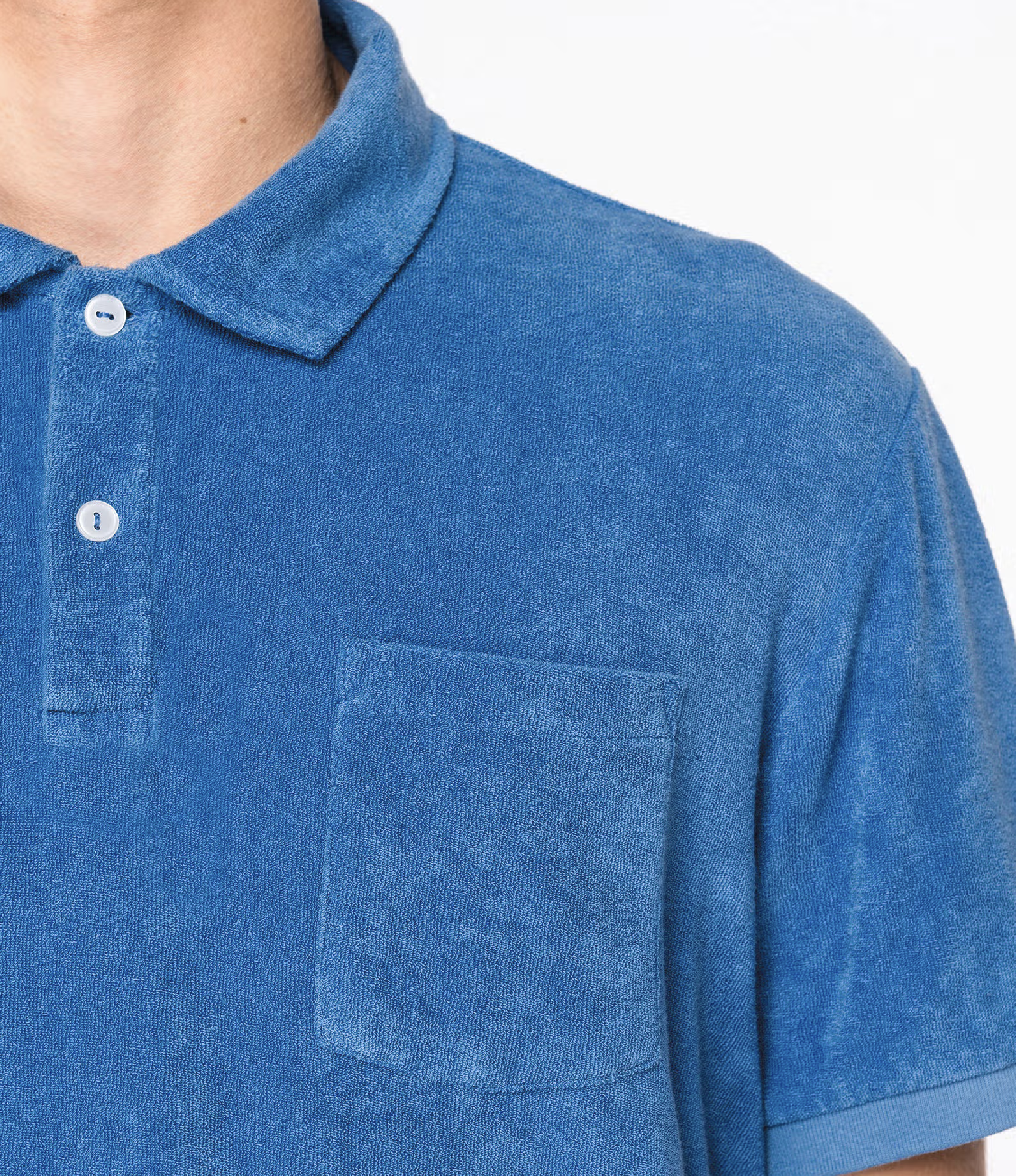 Polo éponge homme
