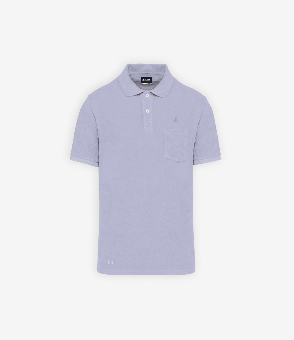 Polo éponge homme