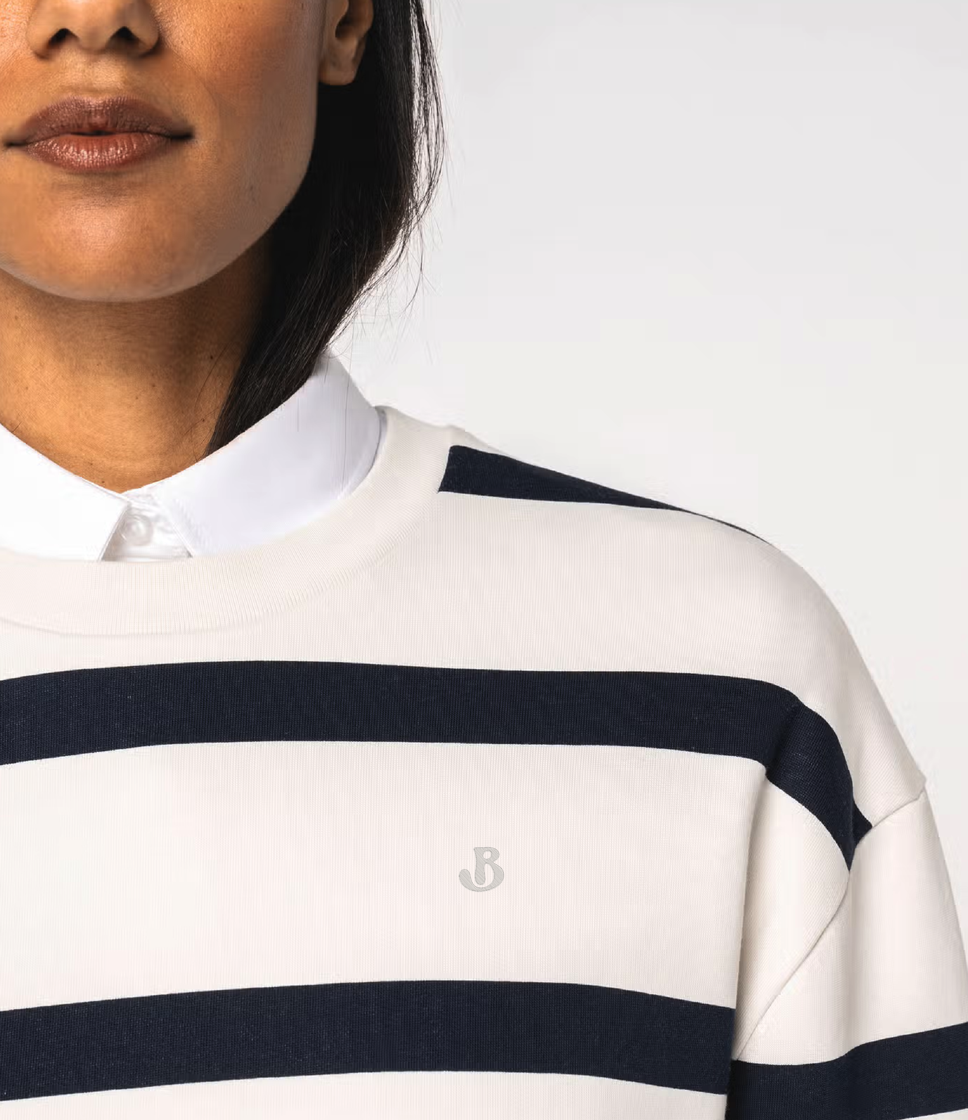 Pull marinière unisexe