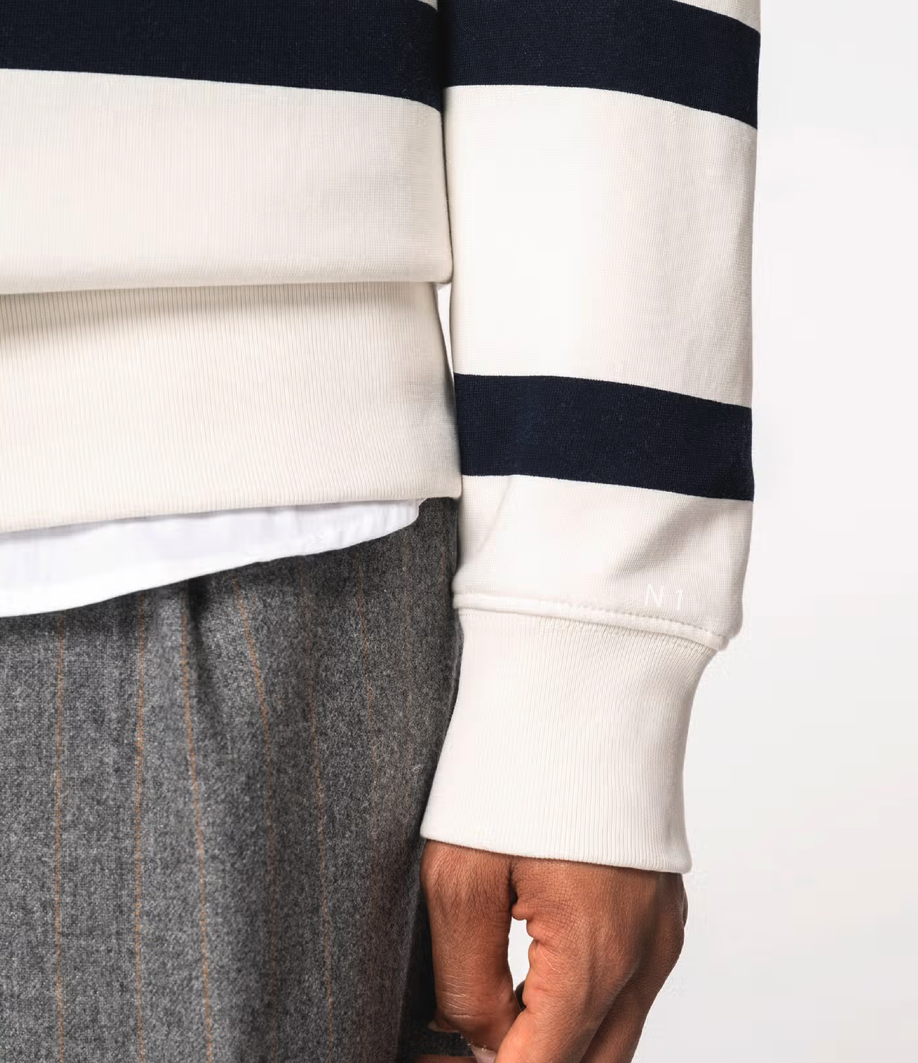 Pull marinière unisexe