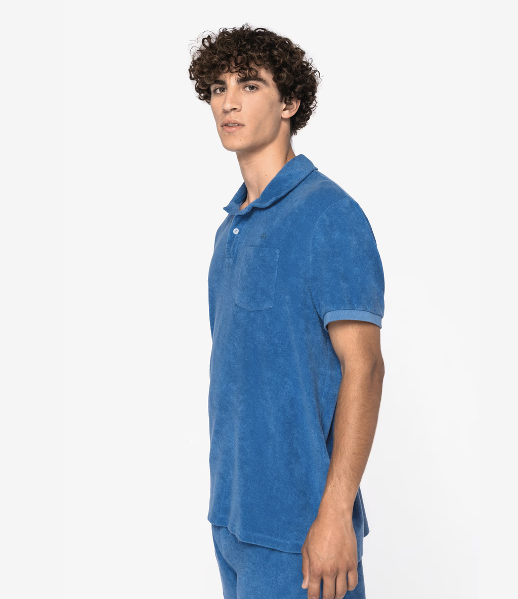 Polo éponge homme
